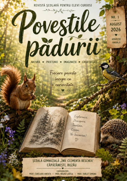 COPERTA REVISTA POVESTILE PADURII